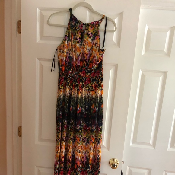 Cynthia Rowley Flower Maxi Dress size 8 - Picture 2 of 6